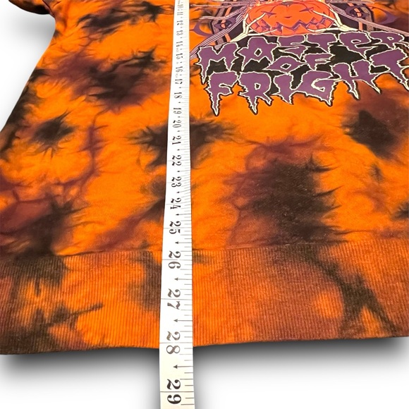 Nightmare Before Christmas L Tie Dye Master Of Fright Crewneck Pullover - Picture 4 of 7